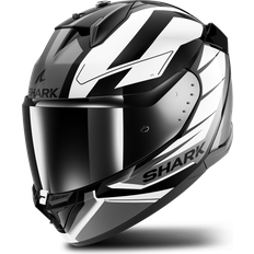 Uomo Caschi per moto Shark D-Skwal Sizler Black White Anthracite KWA Full Face Helmet Donna, Uomo