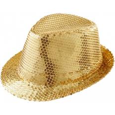 Or Chapeaux Widmann Pailletten-Hut gold