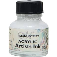 Manuscript Acrylic Artists Ink 30ml-White