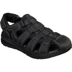 Skechers Herren Sandalen Skechers Men's USA Street Wear RELONE HENTON Sandalen Herren Schwarz