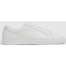 Reiss Luca Tumbled Trainer, White