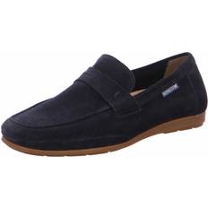 44 - Schnürung Hausschuhe Mephisto Klassische Slipper blau BLUE