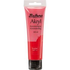Akrylfarve 100 ml Scarlet
