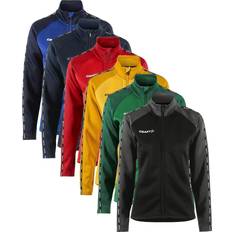 Cykling - Dame Overtøj Craft 1912729 squad 2.0 full zip w Kvinde Sportsjakke Black/Granite