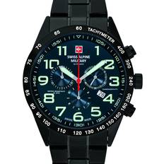 Swiss Alpine Military Klockor Swiss Alpine Military av Grovana chrono 10 atm blå 7047.9175SAM, armband