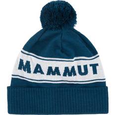 Femme - Ski Bonnets Mammut Bonnet Peaks Beanie 1191-01100-50577-1 Bleu Marine