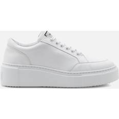 Valentino Garavani Women Trainers Valentino Garavani Women's Baraga Summer Embossed Leather Flatform Trainers White