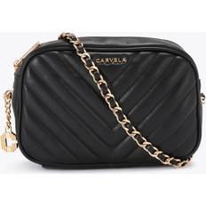 Carvela Women's Cross Body Bag Black Synthetic Lola