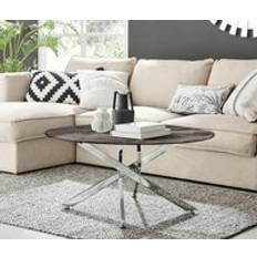 Furniturebox Novara Round Effect Top Coffee Table
