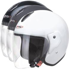 RB-915 Jet Helmet - White/Beige