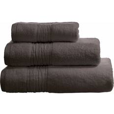 Linen Bath Towels Lazy Linen Lazy Linen Bath Towel Black