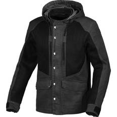 Macna Airstrike Motorcycle Textile Jacket - Black