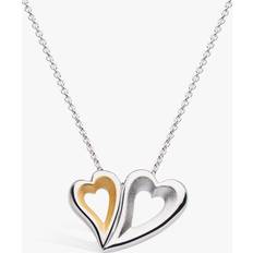 Beige Necklaces Kit Heath Desire Love Story Gold Twinned Necklace 90522GDS