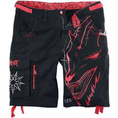 Slipknot Shorts EMP Signature Collection för Herr svart/röd
