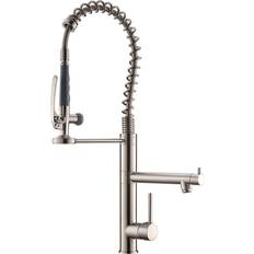 Taps AIMADI Commercial Kitchen Pull Down Sprayer,Modern Handle High Arch Pre-Rinse