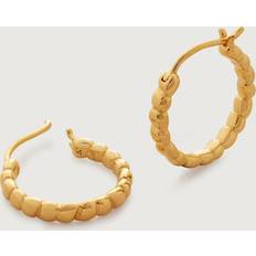 Monica Vinader Earrings Monica Vinader Nura Teardrop Hoop Earrings, Gold