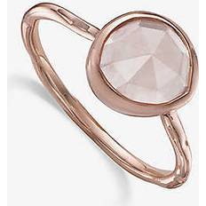 Monica Vinader Rose Gold Rings Monica Vinader Siren Quartz Ring, Rose Gold