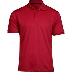Tee jays Recyceltes Polo Shirt Atmungsaktiv - Rot