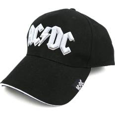 Accessoires AC/DC Ac/dc: white logo cappello t-shirt neu Schwarz