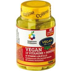 Vitamine e Integratori Optima Vegan 12 Vit+Min 60 Compresse 60 pcs