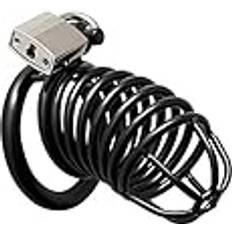 Metal Male Chastity Device With Padlock