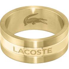 Lacoste Rings Lacoste Herren Ring "2040094H" Edelstahl, gold