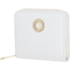 Mandarina Duck mellow leather zip wallet geldbörse optical white