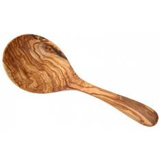 Wood Serving Spoons Vegetable rice rustiv Serving Spoon 26cm