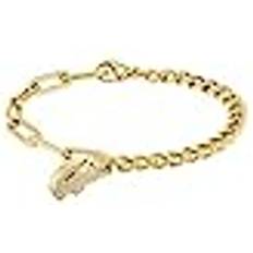 Lacoste Armbanden Lacoste Crocodile Bracelet - Gold/Crystals