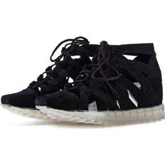 Jeffrey Campbell Sneakers Jeffrey Campbell Appian Black Suede Sneakers BLACK