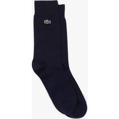 Lacoste Homme Chaussettes Lacoste Chaussettes Montantes Coton Chiné Taille - Bleu Nuit