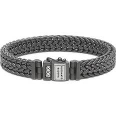 Buddha To Buddha Unisex Julius 192BRS Julius Armband Black Rhodium Silver Sterling-Silber 001J01192B206