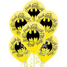 Yellow Animal & Character Balloons Amscan Batman Heroes Unite 12 Latex Balloon Decorations 6ct