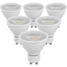 Dewenwils GU10 LED Dimmable Bulb, 5000K Daylight Track Lighting Bulb, 7W 50W Equivalent LED Bulbs, 6 Pack