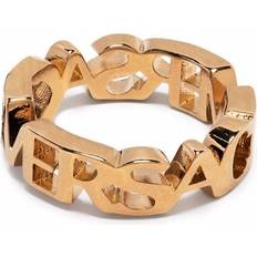 Versace Ringar Versace Ring Med Logotyp - Yellow