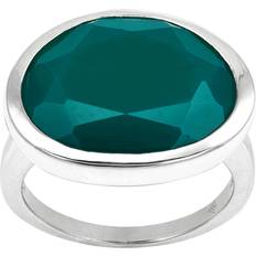 Silpada Silpada 'Earthbound' Agate Ring In Sterling Silver, Green