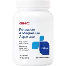 Magnesium and potassium GNC Potassium & Magnesium Aspartate 250mg 120