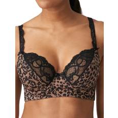 Bronze - Women Bras PrimaDonna Madison Plunge Longline Bra Bronze