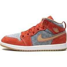 Jordan Trainers Jordan Air 1 Mid SE PS 'Denim Red' - Orange