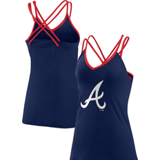 Fanatics Atlanta Braves Women's Barrel It Up Cross Back V Neck Tank Top