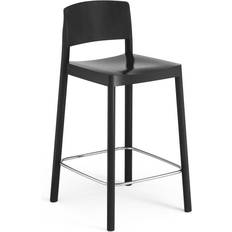 Swedese Sillas Swedese Grace Ash Black Glazed Taburete de bar 87cm