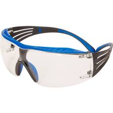 Arbejdstøj & Udstyr 3M SecureFit 400X beskyttelsesbriller, blåt/gråt stel, Scotchgard anti-dug K&N klar linse, 400X-SF401XSGAF-BLU-EU