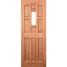 Doors LPD York Unfinished Hardwood 9P 1L Unglazed Interior Door (x)