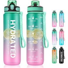 Water bottle 1l Myforest Stay Hydrated Water Bottle 1L