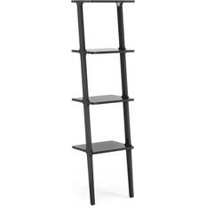 Black Step Shelves Swedese Libri Step Shelf 151cm