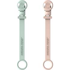 Matchstick Monkey Soother Clips 2 pcs