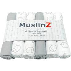 MuslinZ 6 Pack Squares 70x70cm Woodland