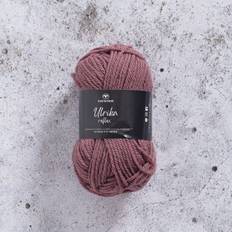 Svarta Fåret Ulrika Reflex Garn Ullmix 50 g Plommonrosa