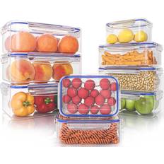Airtight food storage containers KICHLY Fresh Food Container 18pcs