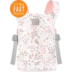 Gagaku baby doll carrier soft cotton stuffed toy 2_pink_flamingo